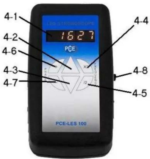 LED STROHOTODE 1627 PCE 4-1 4-2 4-6 4-3 4-7 4-4 4-8 4-5 PCE-LES 100