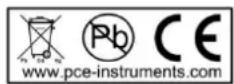 PCE Instruments PCO 2 RH - Entsorgung - 1