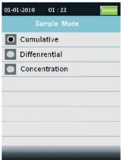 PCE Instruments PCO 2 RH - Sample Mode (Proben-Modus) - 5