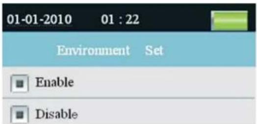 01-01-2010 01 : 22 Environment Set Enable Disable