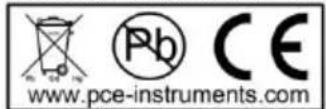 PCE Instruments PP 20 - Annahmestelle nach BattV: - 1