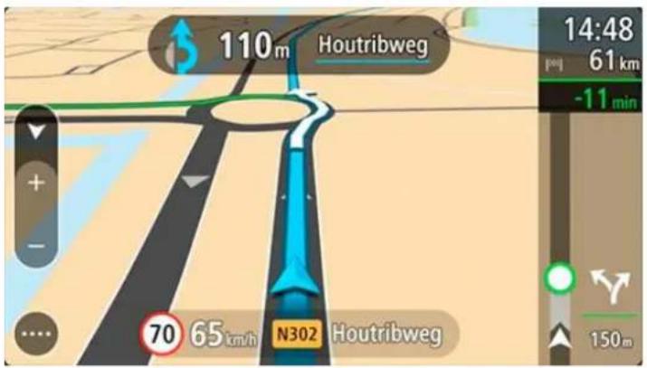 110m Houtribweg 14:48 61 km -11 min 70 65 km/h N302 Houtribweg 150m