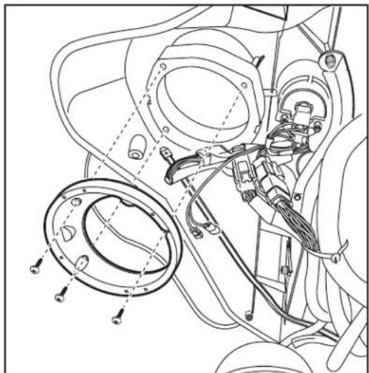 Metra 82-9601 - Modelos Roadglide/Sharknose (cont.) - 2