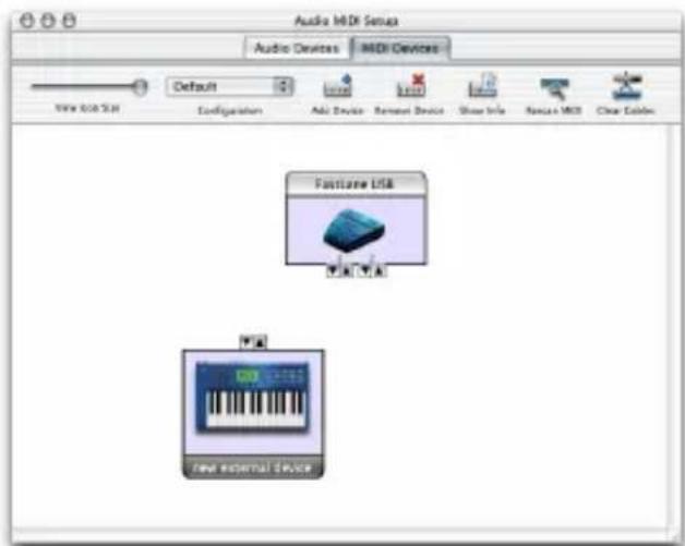 Audio MDI Setup Audio Devices MDI Devices Default Add Device Remote Device Show Info Security MDI Clear Ladder New MDI Setup Feature USB new external Device