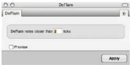 DeFlam DeFlam DeFlam notes closer than 2 ticks Preview Apply