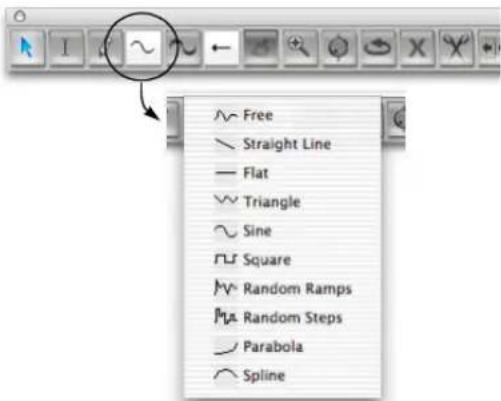 Free Straight Line Flat Triangle Sine Square Random Ramps Random Steps Parabola Spline