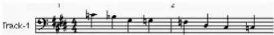 MOTU Digital Performer 10 - Dividing a keyboard part into its right and Left hand components - 3
