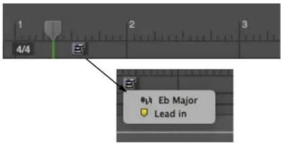 1 4/4 Eb Major Lead in
