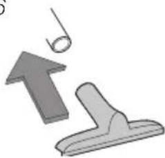 Illustration of a mechanical component with an upward arrow and a hanging ring (no text or symbols)