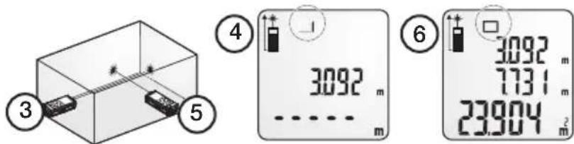 Cotech CA770 - Beräkning av area - 2