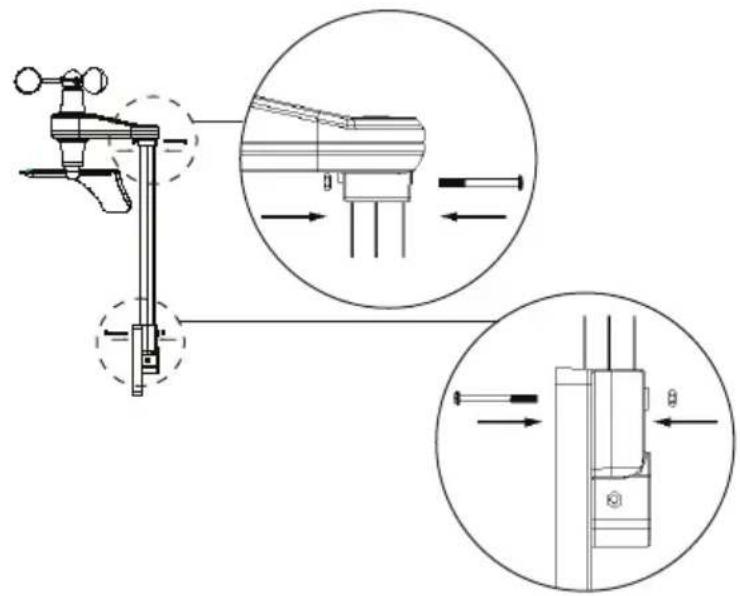 Technical diagram showing mechanical assembly with labeled components and directional arrows indicating motion or force directions.