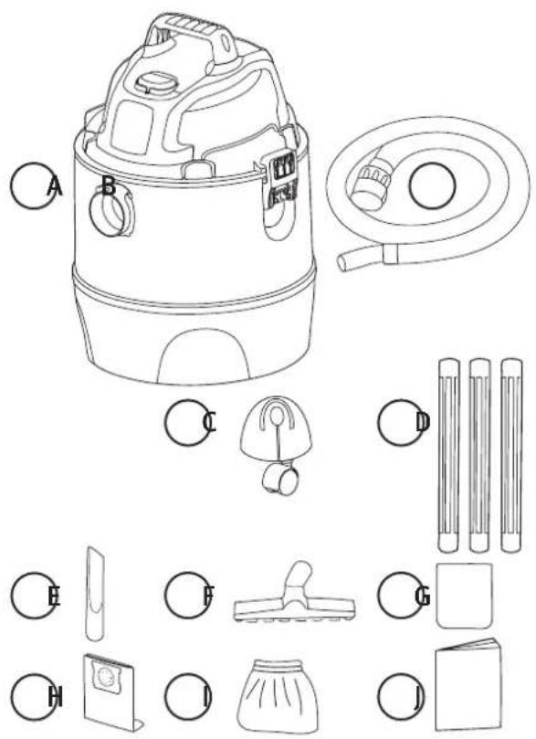 Cotech VQ1220PF - Lieferumfang - 1