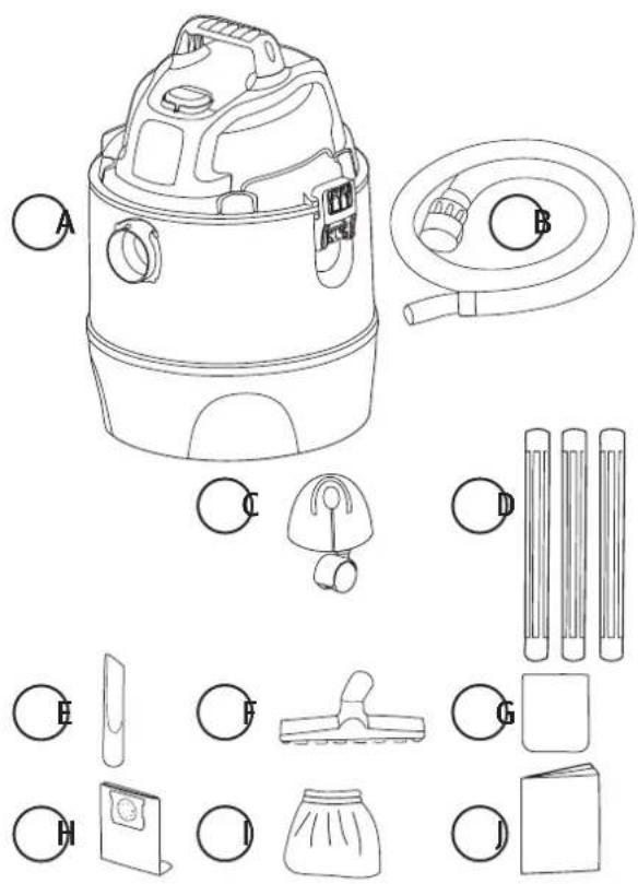 Cotech VQ1220PF - Förpackningen innehåller - 1