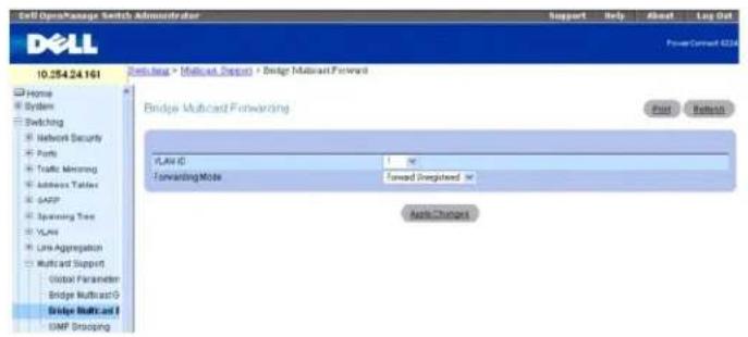 DELL PowerConnect M6220 - Bridge-Multicast-Weiterleitung - 1