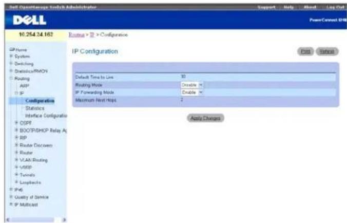 DELL PowerConnect M6220 - IP-Konfiguration - 1