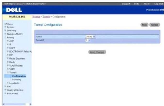 DELL PowerConnect M6220 - Tunnelkonfiguration - 1