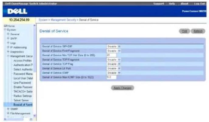 DELL PowerConnect M6220 - Konfigurieren des Telnet-Servers mithilfe von CLI-Befehlen - 1