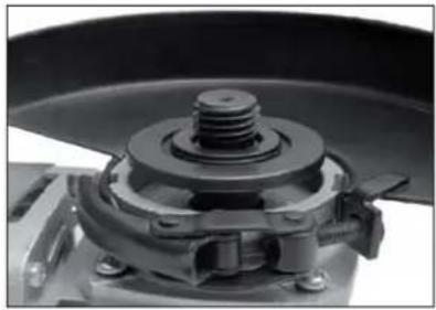 Toolcraft WSS-100 Solo - d) Attaching/replacing discs - 6