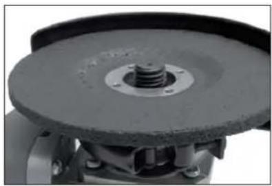 Toolcraft WSS-100 Solo - d) Attaching/replacing discs - 7