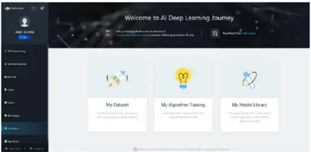 DJI AI Education Set - Einführung in die KI-Schulungsplattform - 1