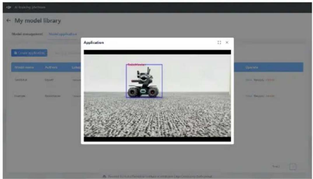 DJI AI Education Set - Weitergabe eines Modells - 2