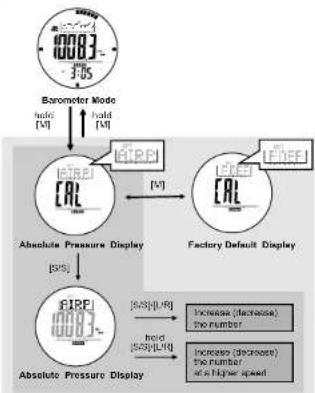 Pyle PSKIW25 - pressure shows in the top row of the display. History Graph Display - 1