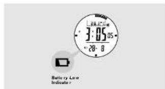 3:05 28:8 Battery Low Indicator: