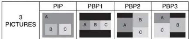 3 PICTURES PIP PBP1 PBP2 PBP3