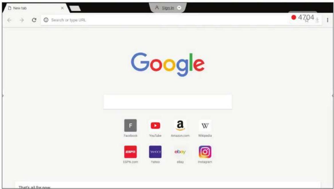 Google Facebook YouTube Amazon.com Wikipedia ESPN ESPN.com Yahoo eBay Instagram That's all for now