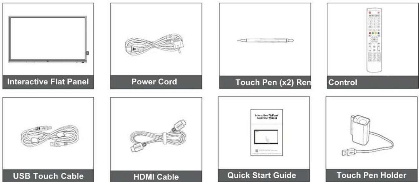 OPTOMA 5752RK - Package Contents - 1