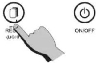 RES (LIGHT) ON/OFF