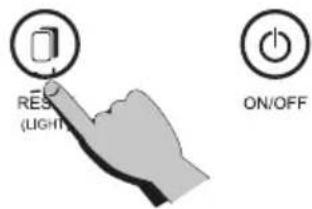RES (LIGHT) ON/OFF