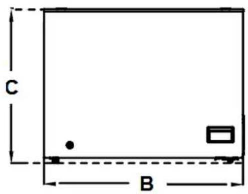 C B