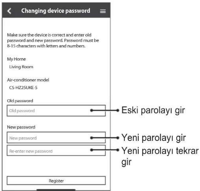 PANASONIC CS-XZ25XKEW-H - Ana Menü - 3