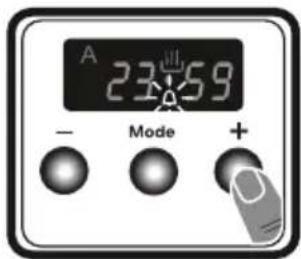 A 23:59 - Mode +