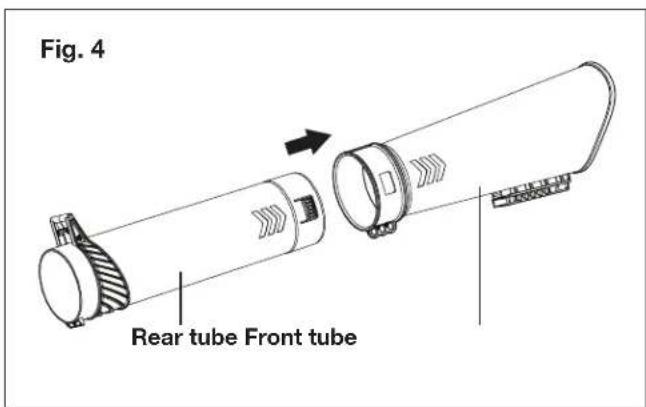 Fig. 4 Rear tube Front tube