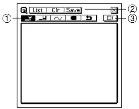 List Clr Save ① ② ③