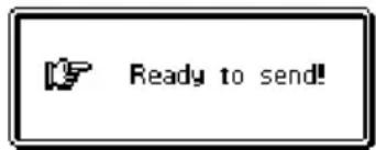 I F Ready to send!