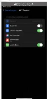 Abbildung 4 Entwicklungen: KKT Control AUTOCONTING CURRENTS (ULABERS) Bluetooth Bluetooth Hot Check Sin & Star Fan Minotungen Mobile Deters
