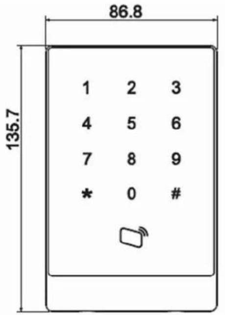 Dahua Technology ASR1100A-D - Dimension - 1