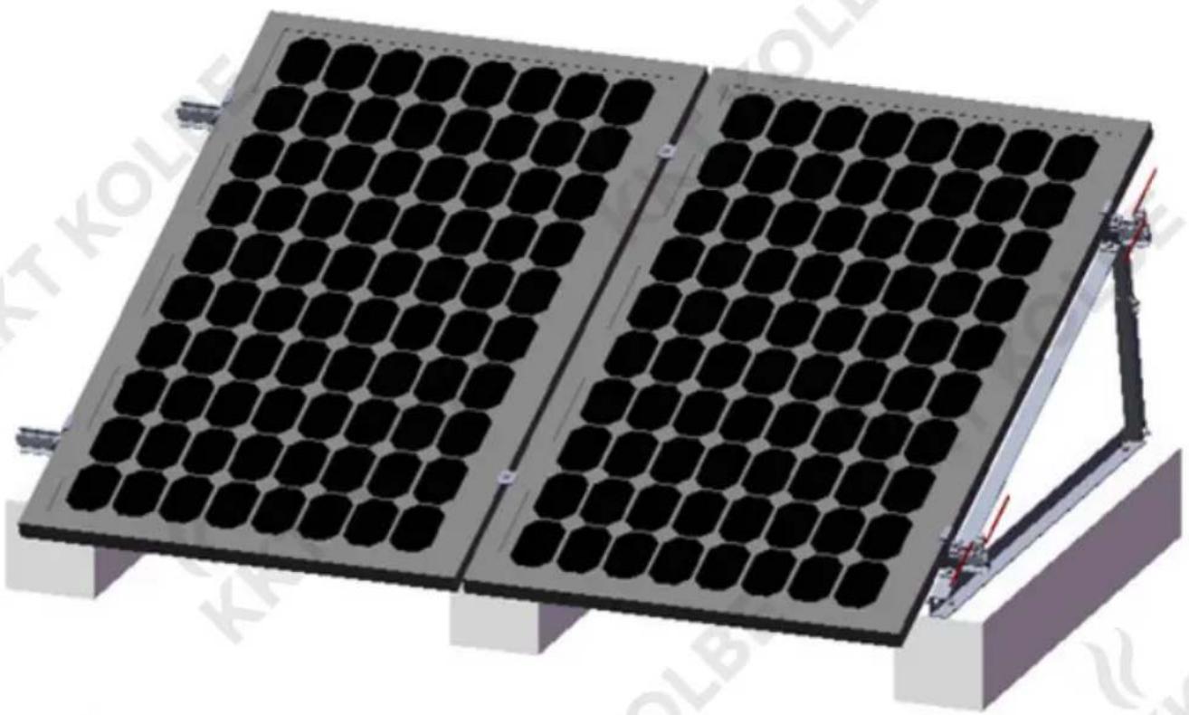 KKT Kolbe TRI90-15-2 - Einstellbare Dreieck-Rackmontage - 1