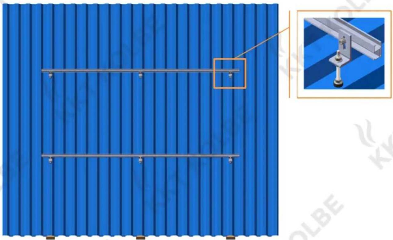 KKT Kolbe MDB01MONTAGESET2B - Einbau der Schiene - 2