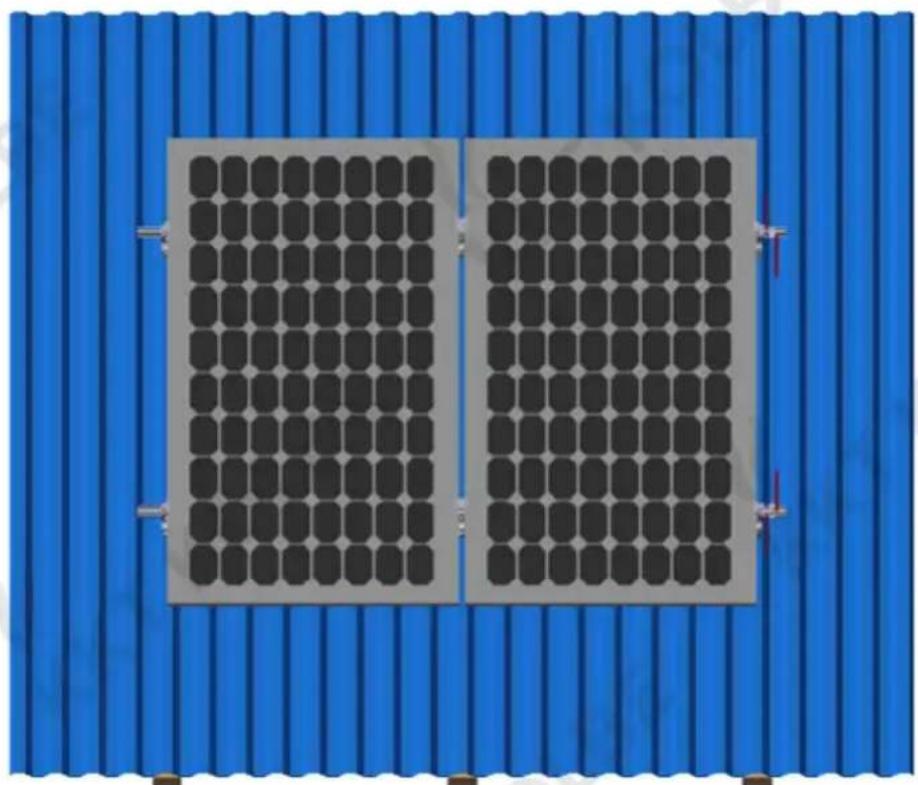 KKT Kolbe MDB01MONTAGESET2B - L Halterung &amp; Metallschrauben Montagekonstruktion - 1