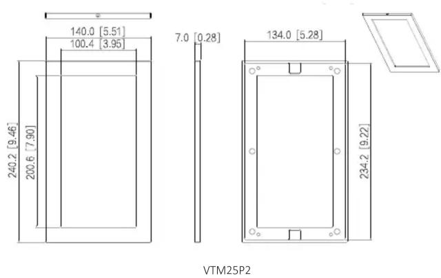 Dahua Technology VTM25P2 - Panel - 2