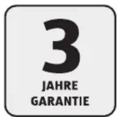 3 JAHRE GARANTIE