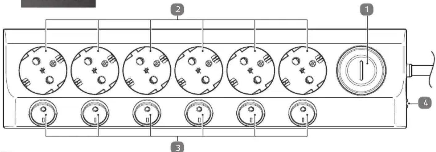 Easy Home GT-SLE-04-F - Einzeln schaltbar | GT-SLE-04-F - 2