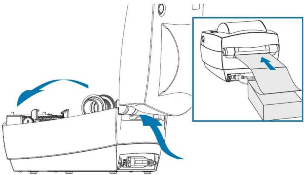 ZEBRA ZD120 - Bedrucken von gefalteten Druckmedien - 1