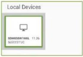 Local Devices SDW658W1MEL 11.26 5V00051UC