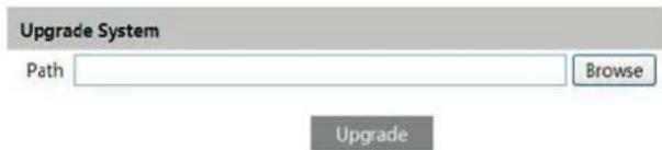 Upgrade System Path Browse Upgrade