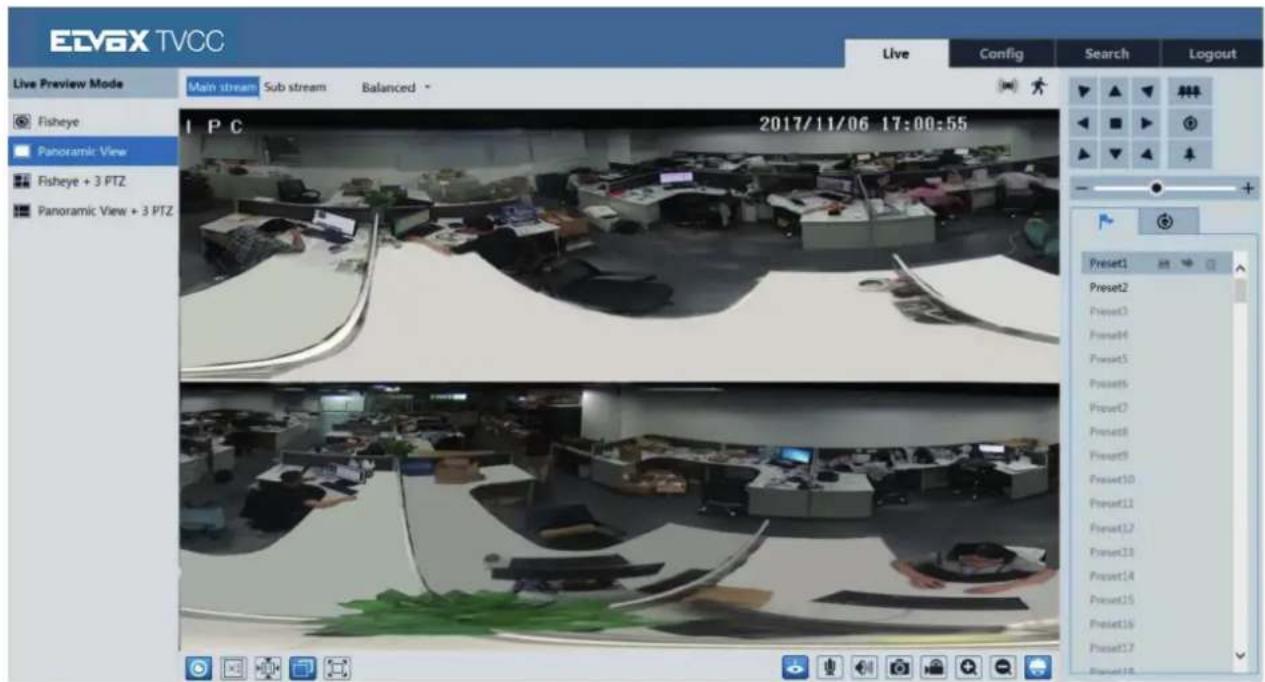EGVX TVCC Live Preview Mode Main stream Sub stream Balanced Fisheye Panoramic View Fisheye + 3 PTZ Panoramic View + 3 PTZ IPC 2017/11/06 17:00:55 Preset1 Preset2 Preset3 Preset4 Preset5 Preset6 Preset7 Preset8 Preset9 Preset10 Preset11 Preset12 Preset13 Preset14 Preset15 Preset16 Preset17 Preset18